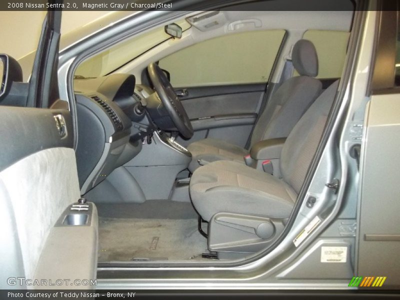 Magnetic Gray / Charcoal/Steel 2008 Nissan Sentra 2.0
