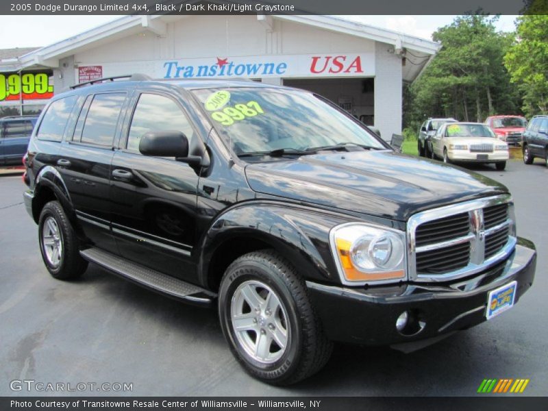 Black / Dark Khaki/Light Graystone 2005 Dodge Durango Limited 4x4