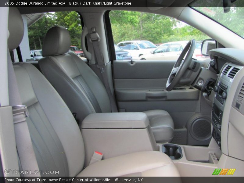 Black / Dark Khaki/Light Graystone 2005 Dodge Durango Limited 4x4