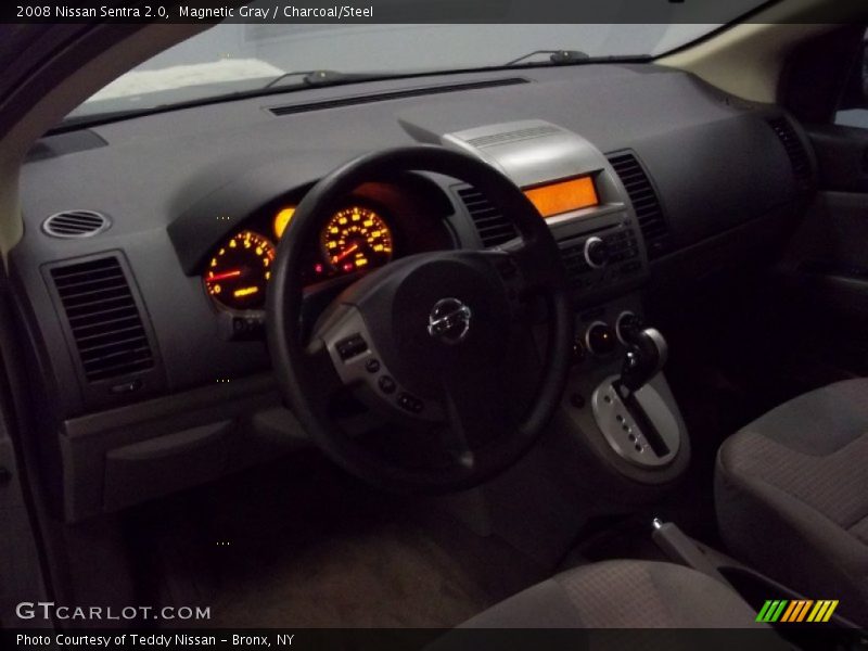 Magnetic Gray / Charcoal/Steel 2008 Nissan Sentra 2.0