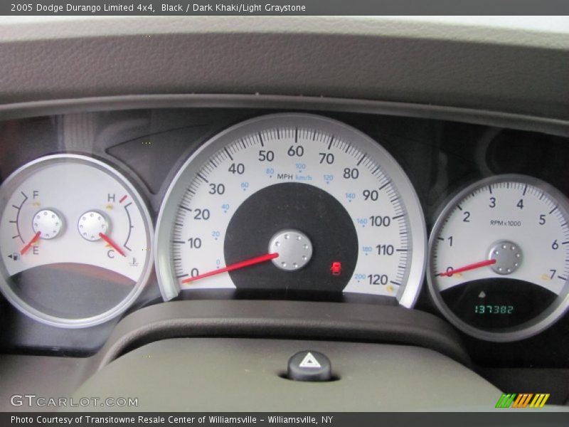 Black / Dark Khaki/Light Graystone 2005 Dodge Durango Limited 4x4