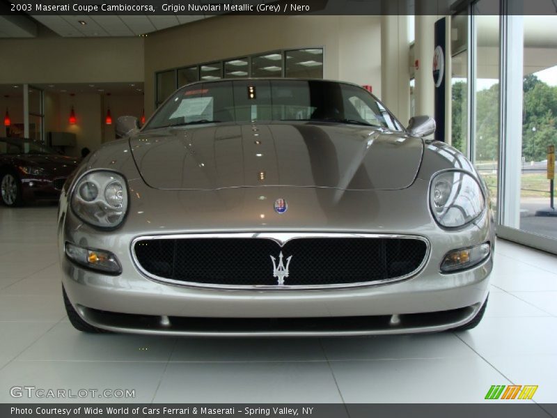 Grigio Nuvolari Metallic (Grey) / Nero 2003 Maserati Coupe Cambiocorsa