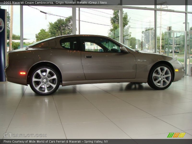 Grigio Nuvolari Metallic (Grey) / Nero 2003 Maserati Coupe Cambiocorsa