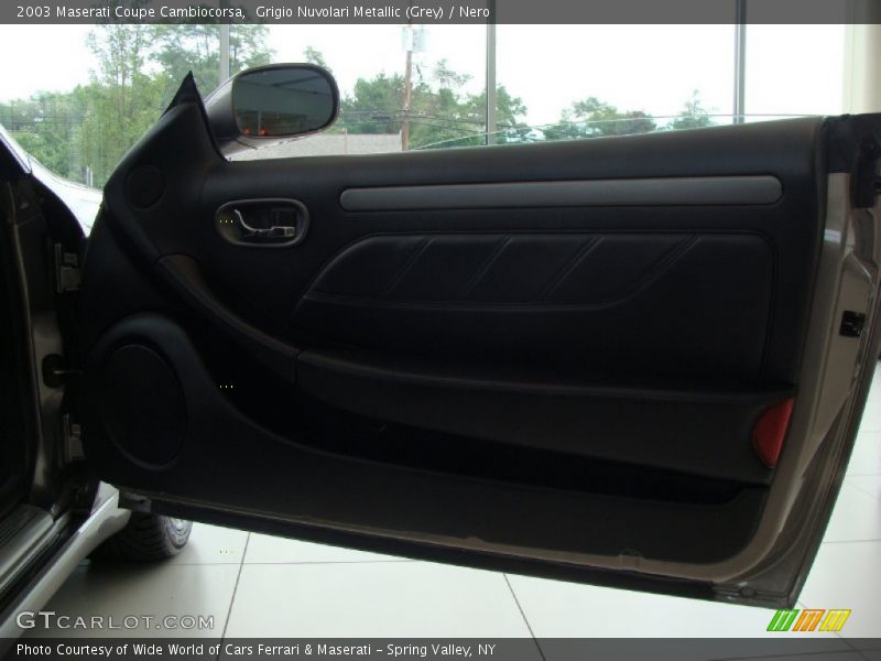 Grigio Nuvolari Metallic (Grey) / Nero 2003 Maserati Coupe Cambiocorsa