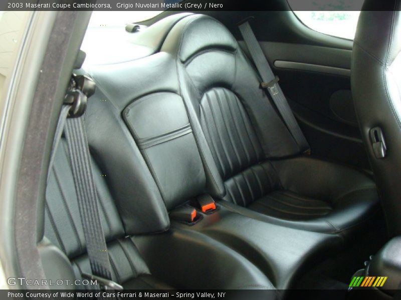  2003 Coupe Cambiocorsa Nero Interior