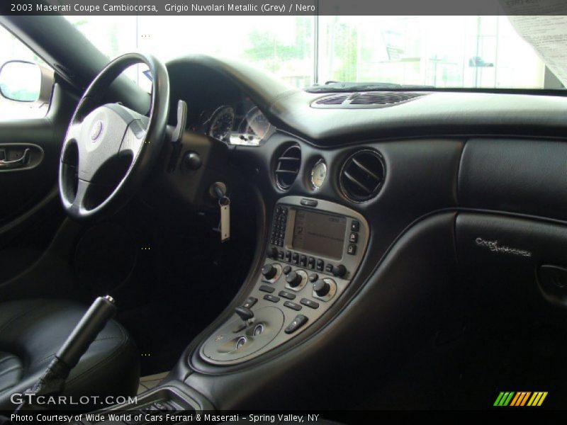 Grigio Nuvolari Metallic (Grey) / Nero 2003 Maserati Coupe Cambiocorsa