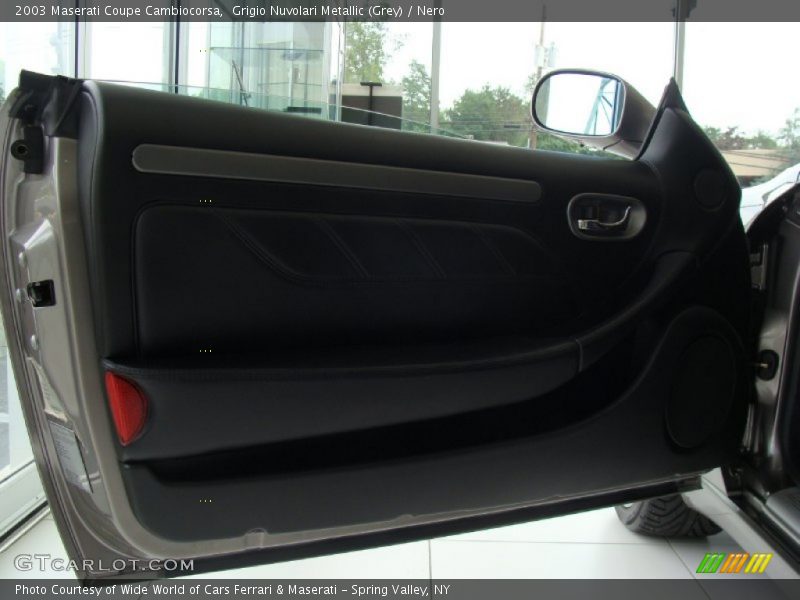 Grigio Nuvolari Metallic (Grey) / Nero 2003 Maserati Coupe Cambiocorsa