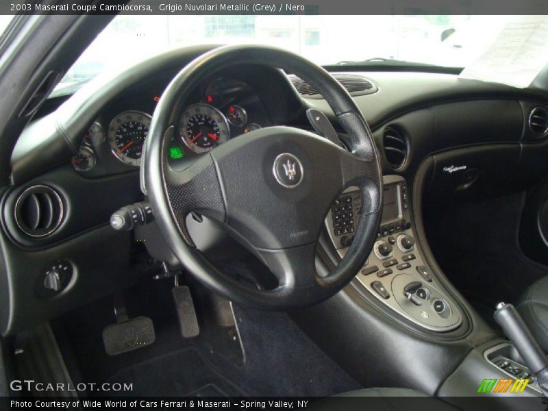  2003 Coupe Cambiocorsa Nero Interior