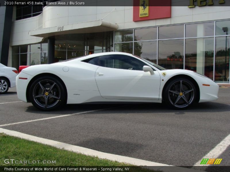  2010 458 Italia Bianco Avus