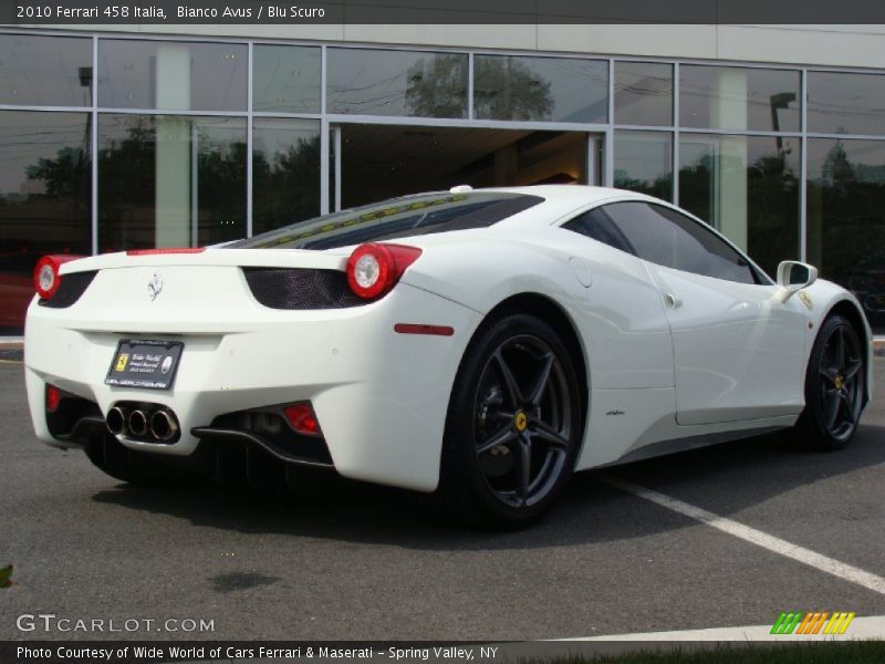  2010 458 Italia Bianco Avus