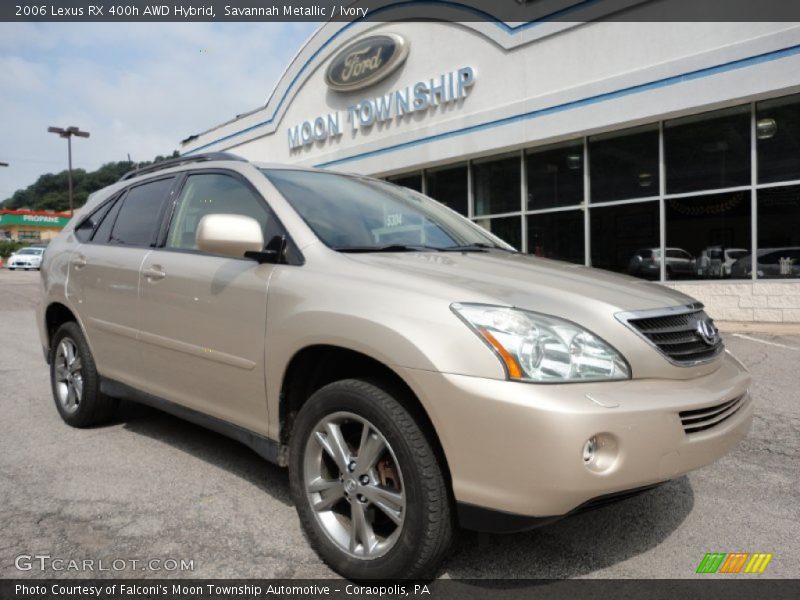 Savannah Metallic / Ivory 2006 Lexus RX 400h AWD Hybrid