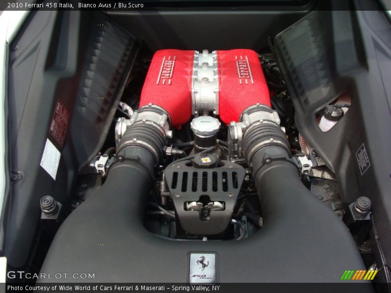  2010 458 Italia Engine - 4.5 Liter GDI DOHC 32-Valve VVT V8