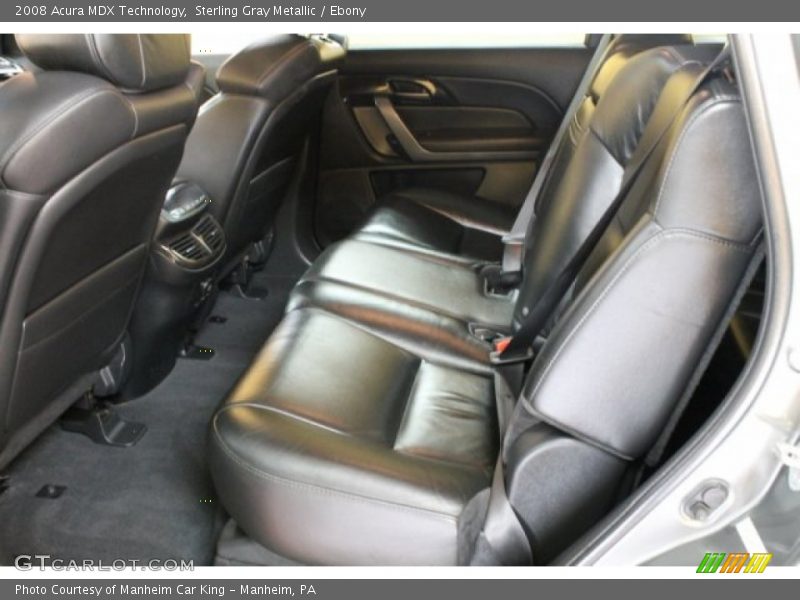 Sterling Gray Metallic / Ebony 2008 Acura MDX Technology