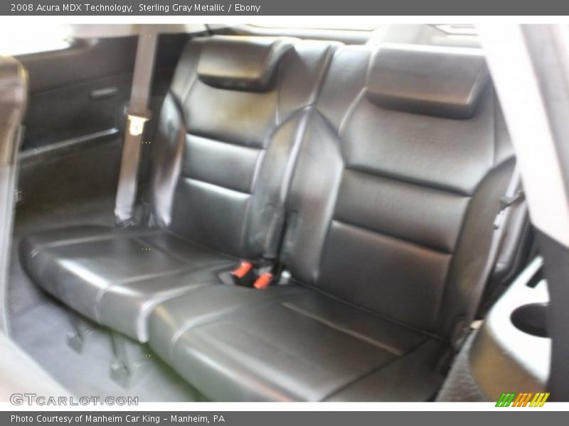 Sterling Gray Metallic / Ebony 2008 Acura MDX Technology