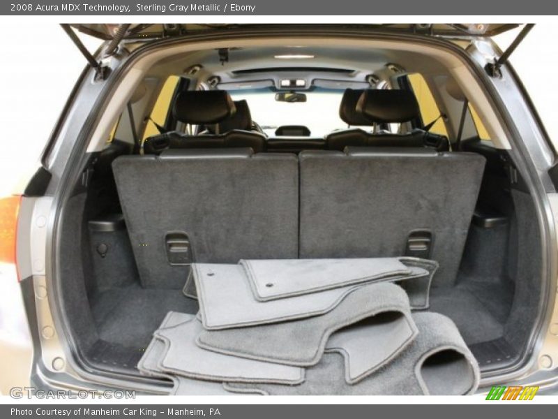Sterling Gray Metallic / Ebony 2008 Acura MDX Technology