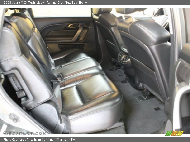 Sterling Gray Metallic / Ebony 2008 Acura MDX Technology