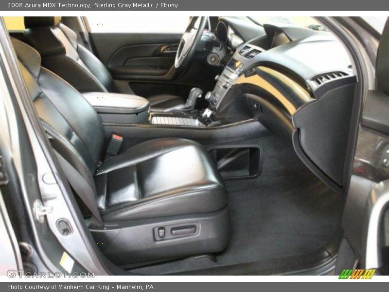 Sterling Gray Metallic / Ebony 2008 Acura MDX Technology