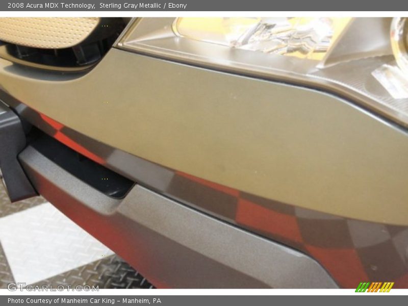 Sterling Gray Metallic / Ebony 2008 Acura MDX Technology