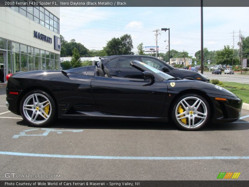  2008 F430 Spider F1 Nero Daytona (Black Metallic)