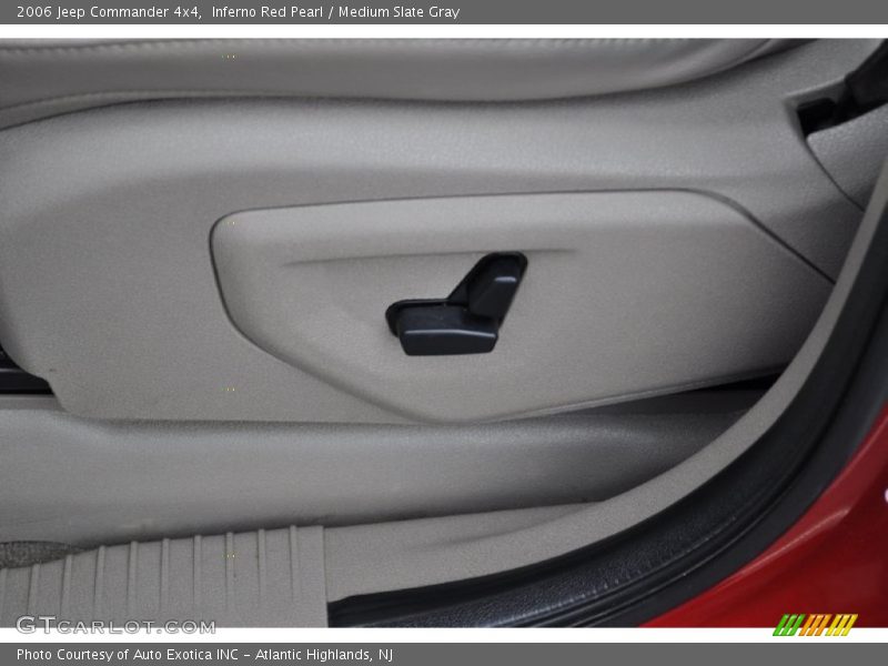 Inferno Red Pearl / Medium Slate Gray 2006 Jeep Commander 4x4