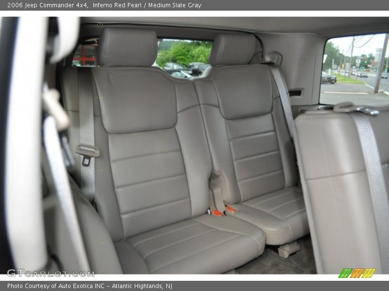 Inferno Red Pearl / Medium Slate Gray 2006 Jeep Commander 4x4