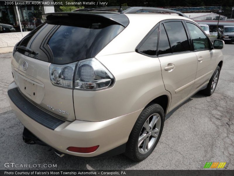 Savannah Metallic / Ivory 2006 Lexus RX 400h AWD Hybrid