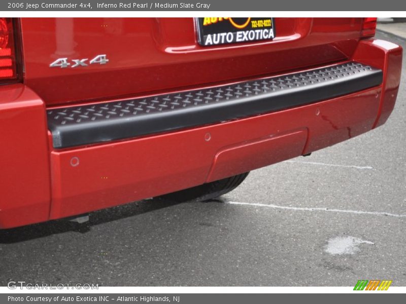 Inferno Red Pearl / Medium Slate Gray 2006 Jeep Commander 4x4