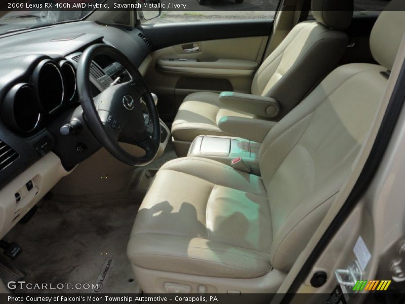 Savannah Metallic / Ivory 2006 Lexus RX 400h AWD Hybrid