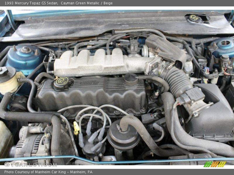  1993 Topaz GS Sedan Engine - 2.3 Liter OHV 8-Valve 4 Cylinder