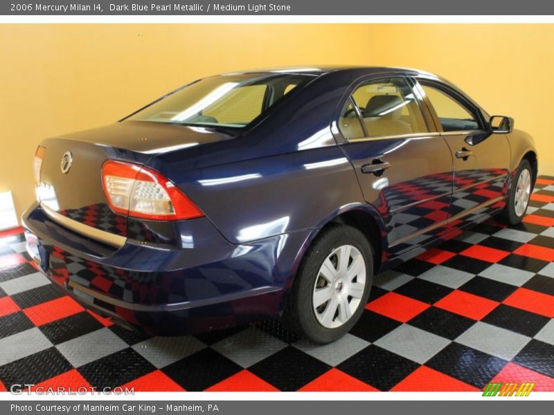 Dark Blue Pearl Metallic / Medium Light Stone 2006 Mercury Milan I4