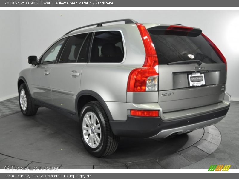 Willow Green Metallic / Sandstone 2008 Volvo XC90 3.2 AWD