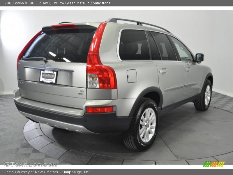 Willow Green Metallic / Sandstone 2008 Volvo XC90 3.2 AWD