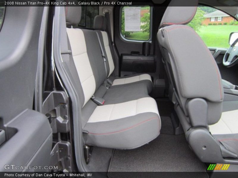 Galaxy Black / Pro 4X Charcoal 2008 Nissan Titan Pro-4X King Cab 4x4