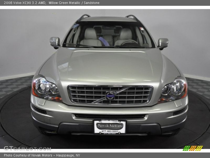 Willow Green Metallic / Sandstone 2008 Volvo XC90 3.2 AWD