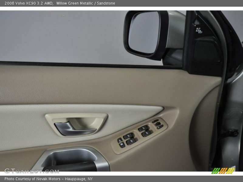 Willow Green Metallic / Sandstone 2008 Volvo XC90 3.2 AWD