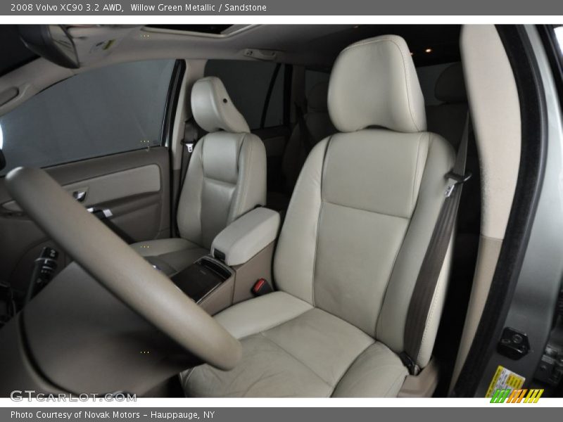 Willow Green Metallic / Sandstone 2008 Volvo XC90 3.2 AWD