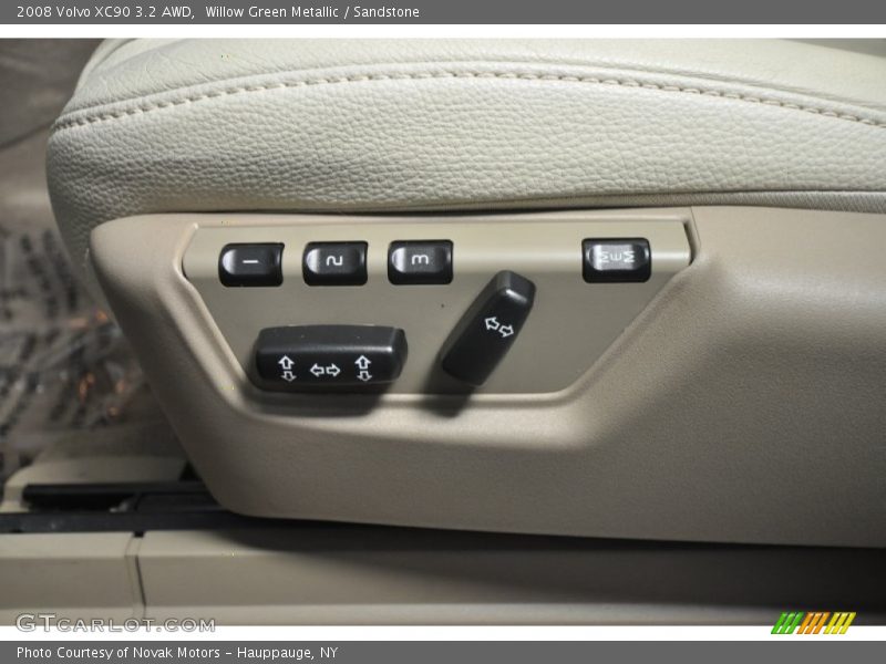 Willow Green Metallic / Sandstone 2008 Volvo XC90 3.2 AWD