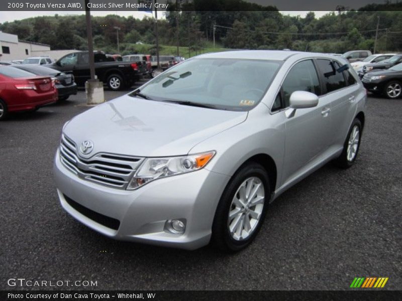 Classic Silver Metallic / Gray 2009 Toyota Venza AWD