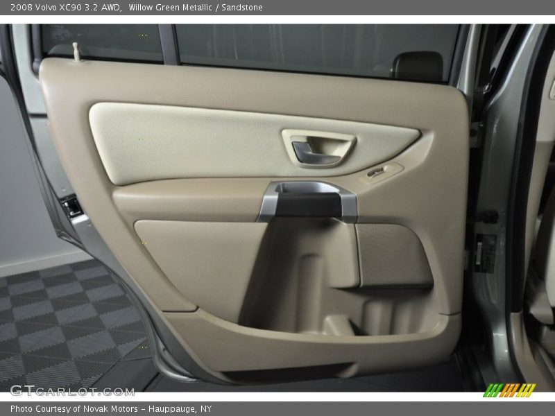 Willow Green Metallic / Sandstone 2008 Volvo XC90 3.2 AWD