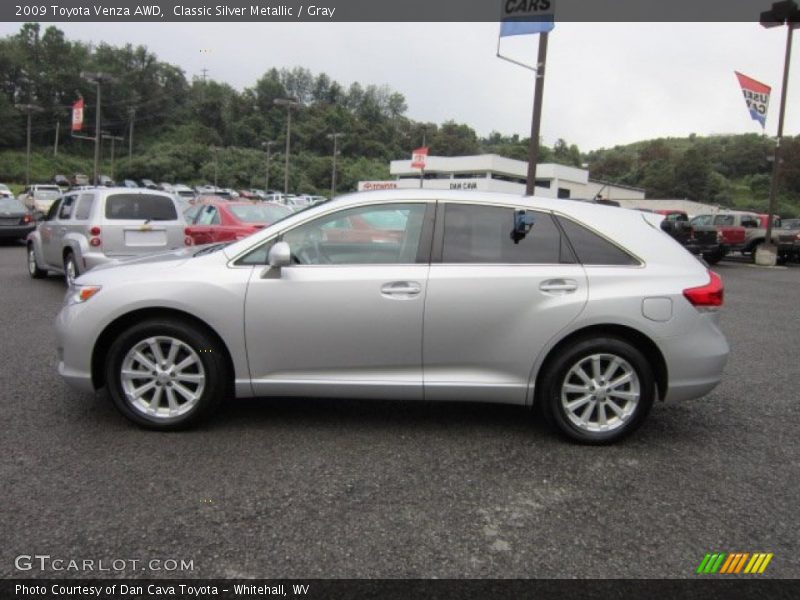  2009 Venza AWD Classic Silver Metallic