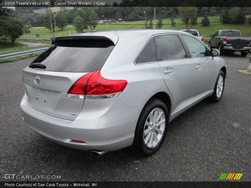 Classic Silver Metallic / Gray 2009 Toyota Venza AWD