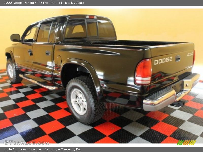 Black / Agate 2000 Dodge Dakota SLT Crew Cab 4x4