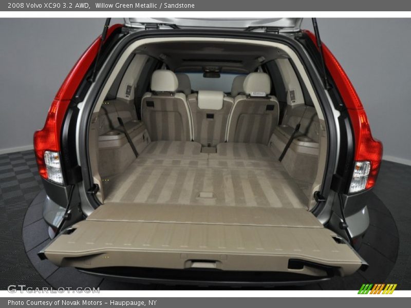 Willow Green Metallic / Sandstone 2008 Volvo XC90 3.2 AWD
