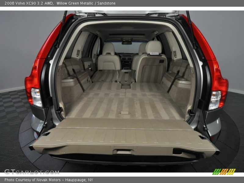 Willow Green Metallic / Sandstone 2008 Volvo XC90 3.2 AWD