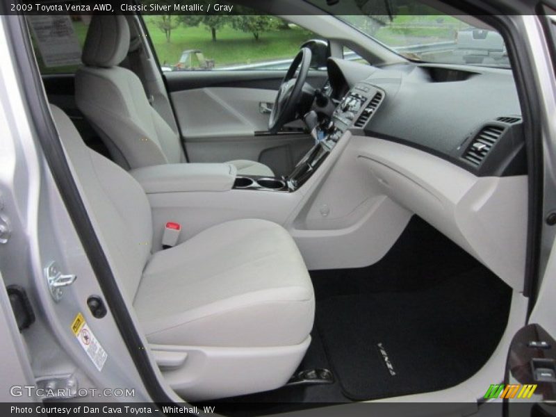  2009 Venza AWD Gray Interior