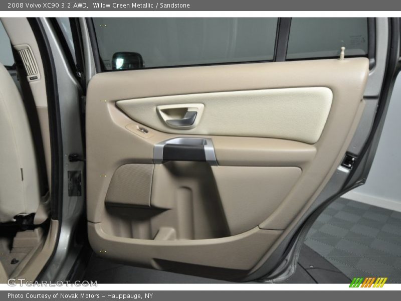Willow Green Metallic / Sandstone 2008 Volvo XC90 3.2 AWD