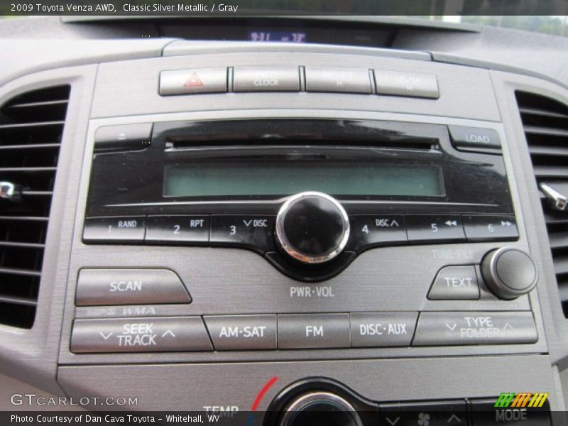 Classic Silver Metallic / Gray 2009 Toyota Venza AWD