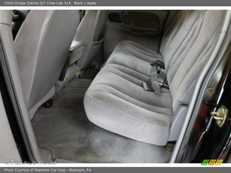  2000 Dakota SLT Crew Cab 4x4 Agate Interior