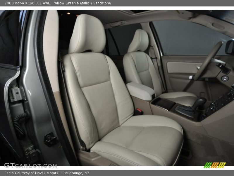 Willow Green Metallic / Sandstone 2008 Volvo XC90 3.2 AWD