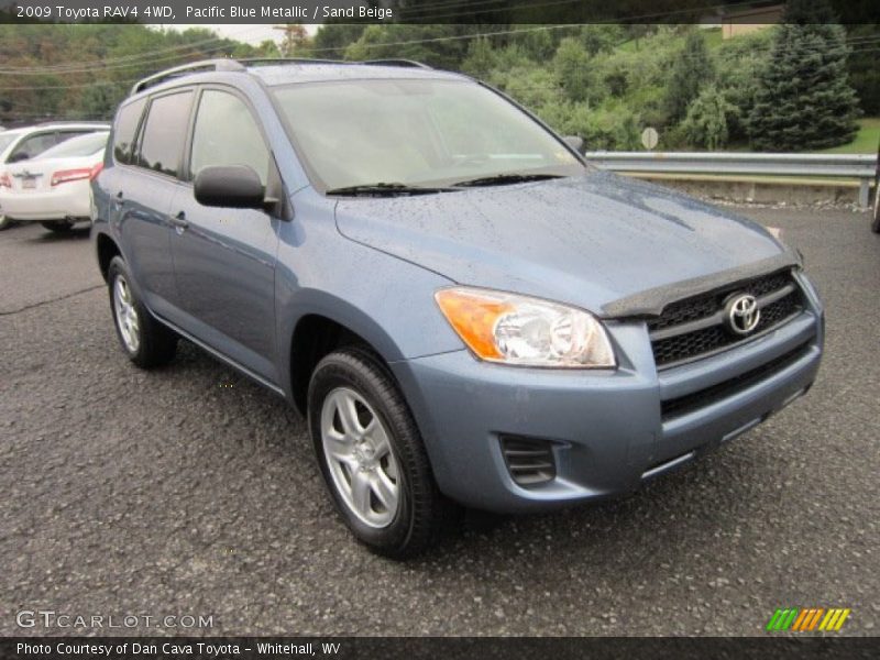 Pacific Blue Metallic / Sand Beige 2009 Toyota RAV4 4WD